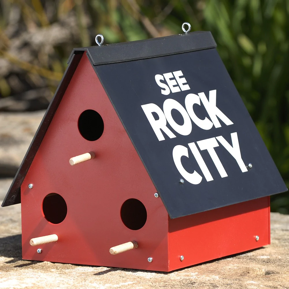 see rock city birdhouse